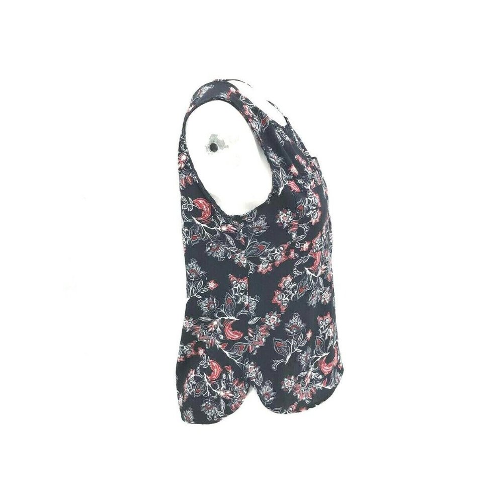 Ann Taylor Loft Floral Print Sleeveless Top Sz XS - Picture 6 of 7